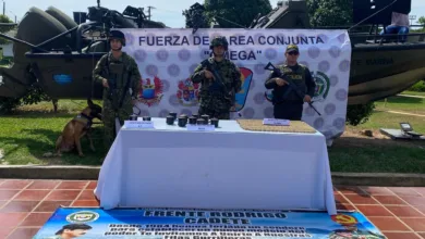 material de guerra y explosivos