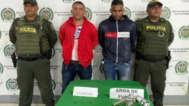 captura en flagrancia de dos personas por el delito de fabricación,