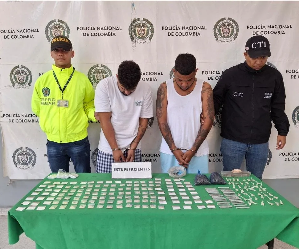 dos personas fueron capturadas en el sur oriente